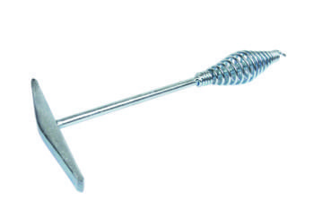 Chipping hammer spring handle