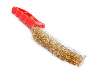 Brass wire brush