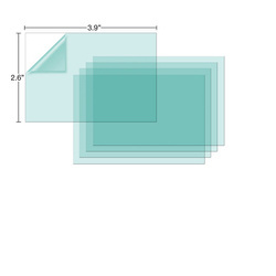 Wewnętrzne, przezroczyste szybki ochronne 98,5 x 66,5 x 1,0 mm Weldline VIKING™ 2450/EUROWAVE 3.0 LS