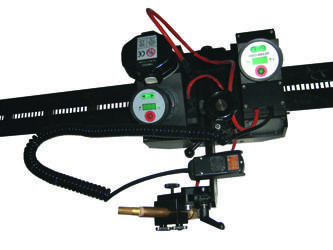 Fahrwagen MIG/MAG Schweißen Weldy-rail