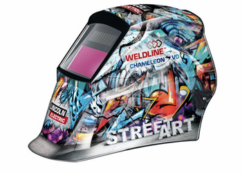 Autodarkening Welding helmet Weldline CHAMELEON 3VO STREET ART