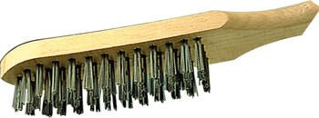 Wire brush - 4 rows stainess steel wires