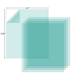 Outside Cover Lens 133,0 x 114,0 x 1,0 mm Weldline VIKING