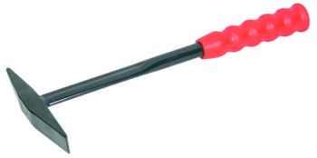 Chipping hammer red rubber grip