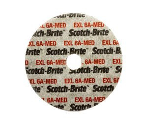 Scotch-brite wheel 3M XL-UW 6A MED 125mm x 6mm