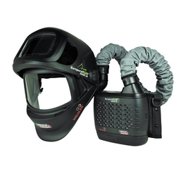 Self-dimming visor with air ventilation system Weldline EuropurePLUS 5500 LS