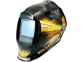 Autodarkening welding helmet Weldline GOLDENARK LS